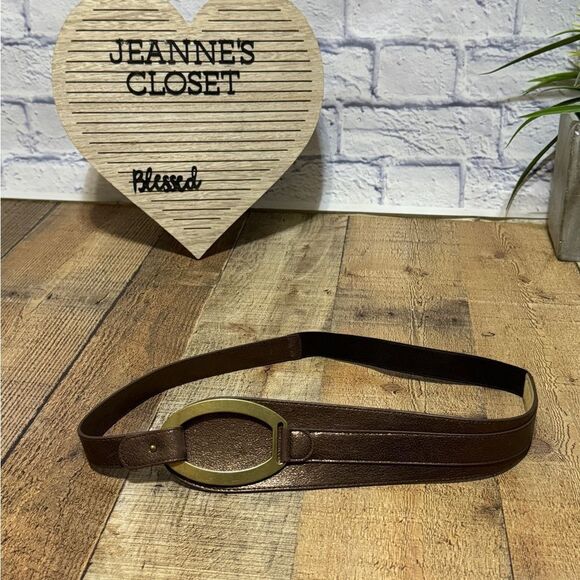 Chicos bronze brown belt Size M - Picture 2 of 9